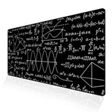 Geometric Formula Blackboard Mouse Pad