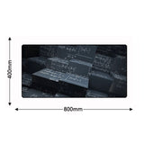 Geometric Formula Blackboard Mouse Pad