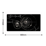 Geometric Formula Blackboard Mouse Pad
