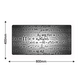 Geometric Formula Blackboard Mouse Pad