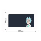 Anime Rick Morty MousePad