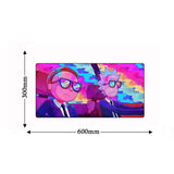 Anime Rick Morty MousePad