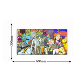 Ricky Morty Gaming Mouse Pad