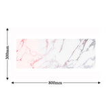 Black White Gaming Mouse Pad
