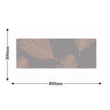 Black White Gaming Mouse Pad