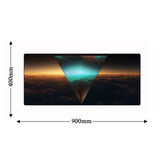 Triangle Gaming Mouse Pad