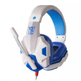 White & Red & Blue HeadPhone